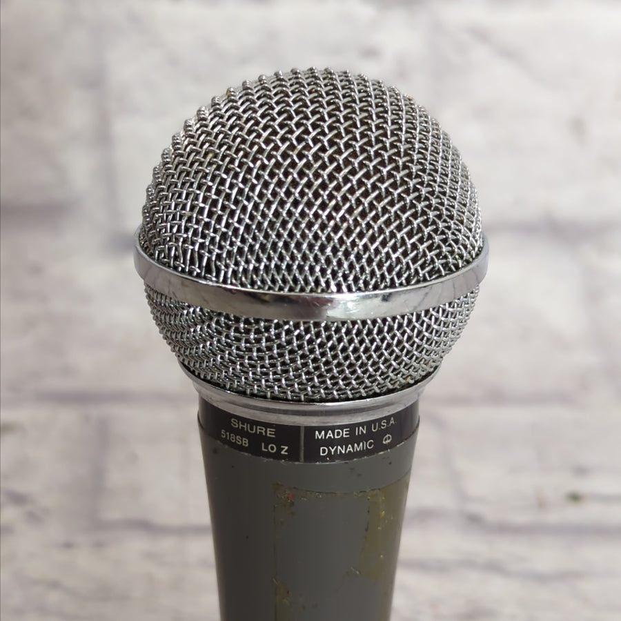 Shure 518SB LO z UNISPHERE-B Unidirectional Dynamic Vintage Microphone