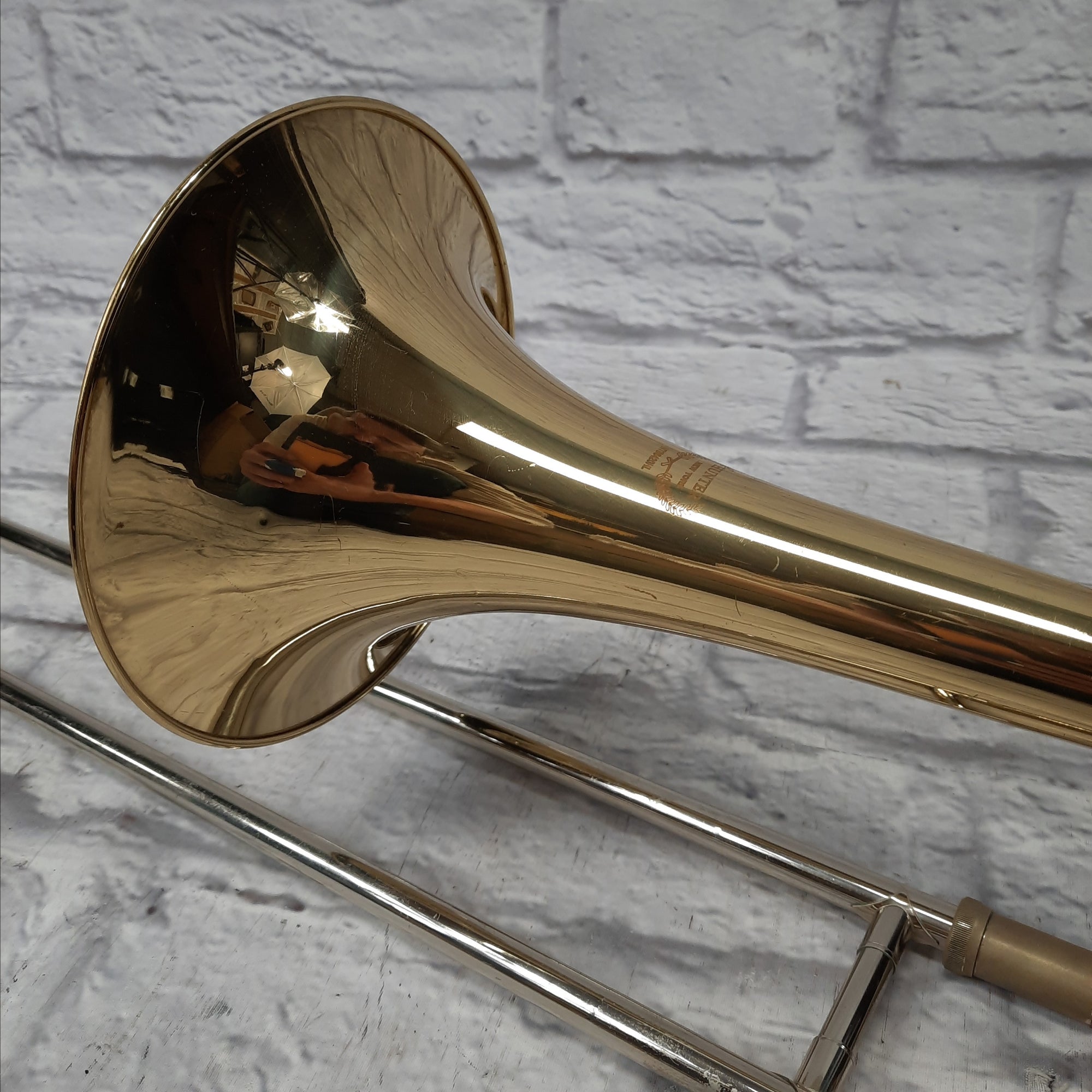 Hunter HTB6420HL Bb Trombone - Includes 12C mouthpiece and hard case - Ready to play!