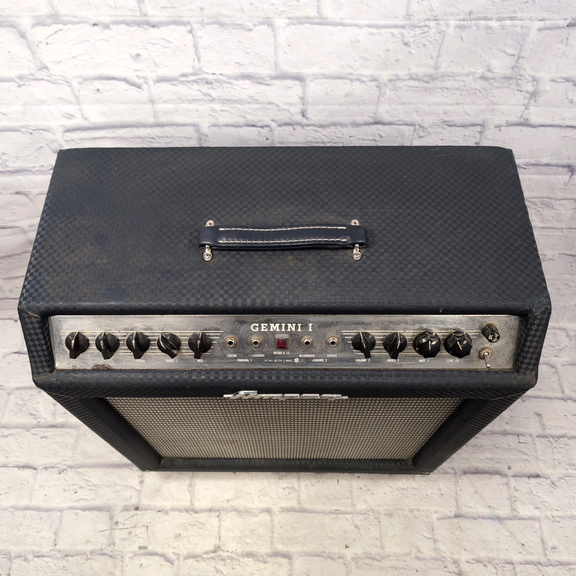 Ampeg G-12 Gemini I 2-Channel 22-Watt 1x12" Guitar Combo Vintage 1964