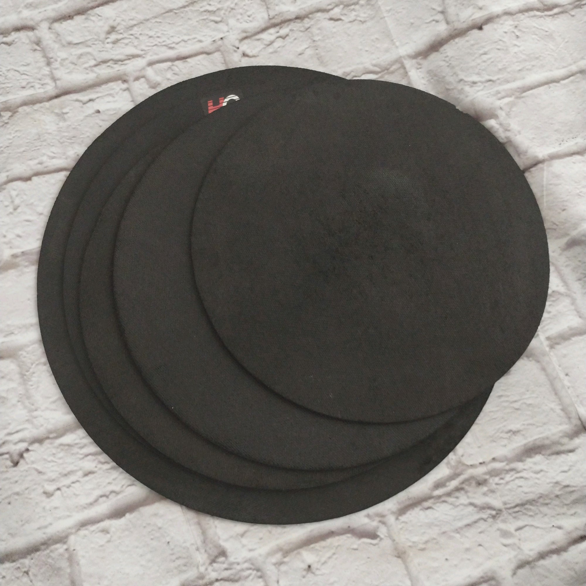 HQ Sound Off Practice Mute Pads 5pc Set 12 / 13 / 13 / 14 / 16