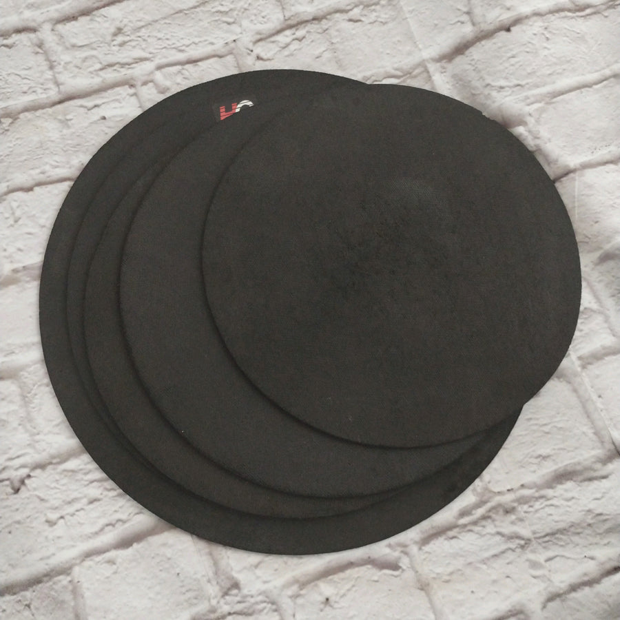 HQ Sound Off Practice Mute Pads 5pc Set 12 / 13 / 13 / 14 / 16