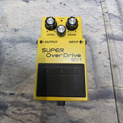 Boss Super OverDrive SD-1 Overdrive pedal