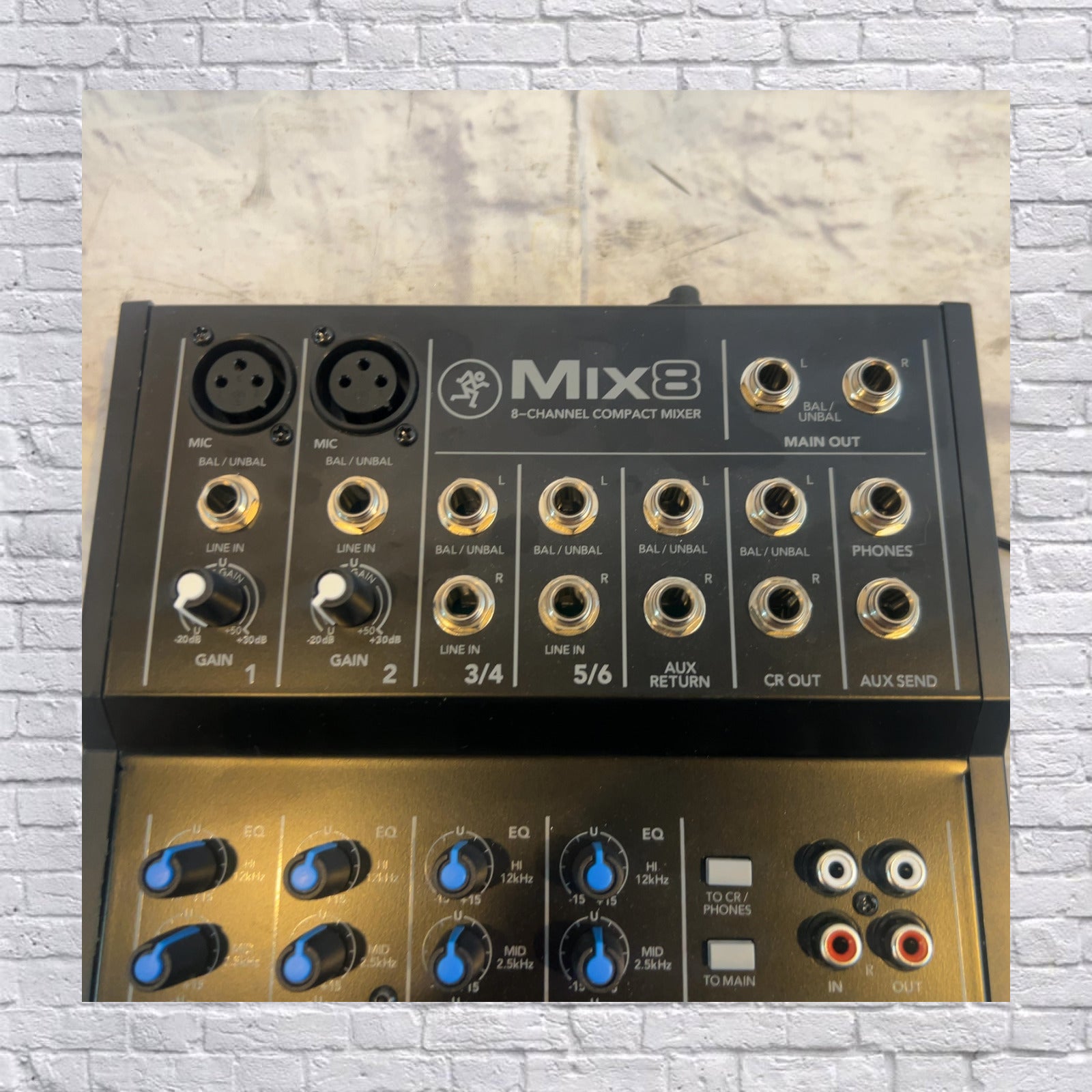 Mackie Mix 8 6 Channel Passive Mixer