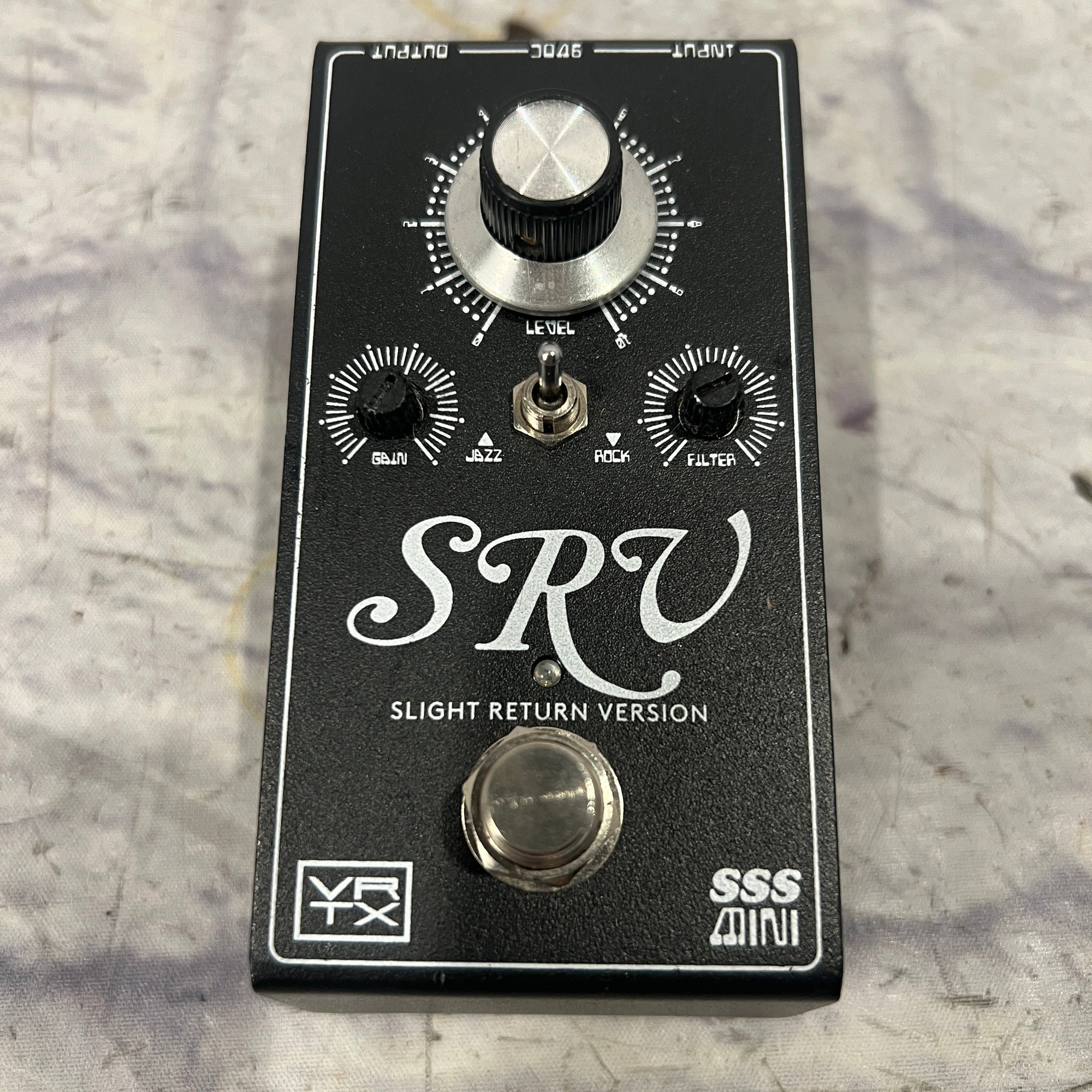 Vertex SSS Steel String Mini Slight Return Version SRV Pedal Overdrive pedal