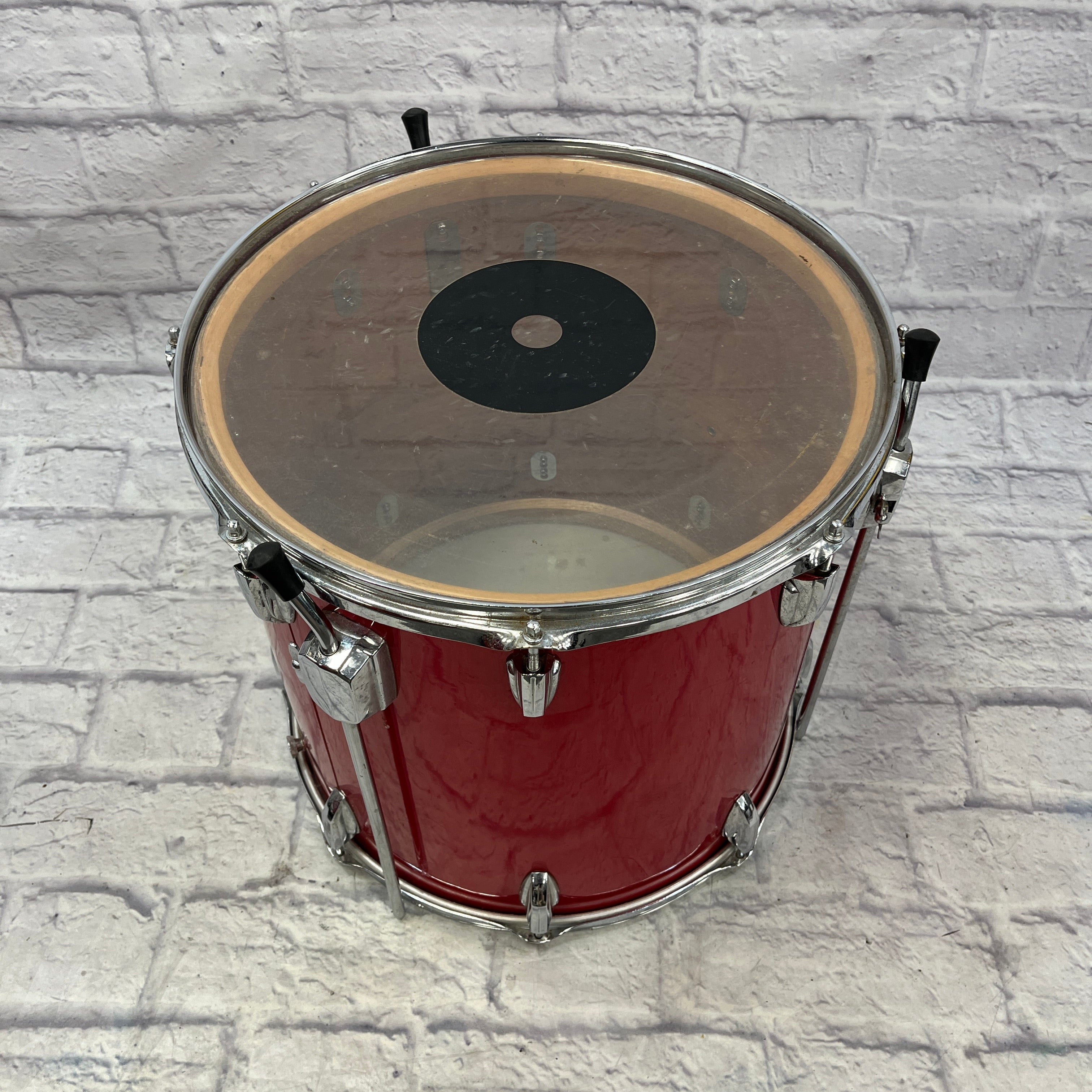 TOMさま専用① Premier 16 Polychromatic Red Floor Tom - Evolution Music