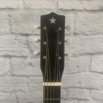 United "Custom Shop" Parlor Acoustic Guitar