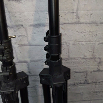 Proline LS-T2BK Speak Stand Tripod Speaker Pole Pair