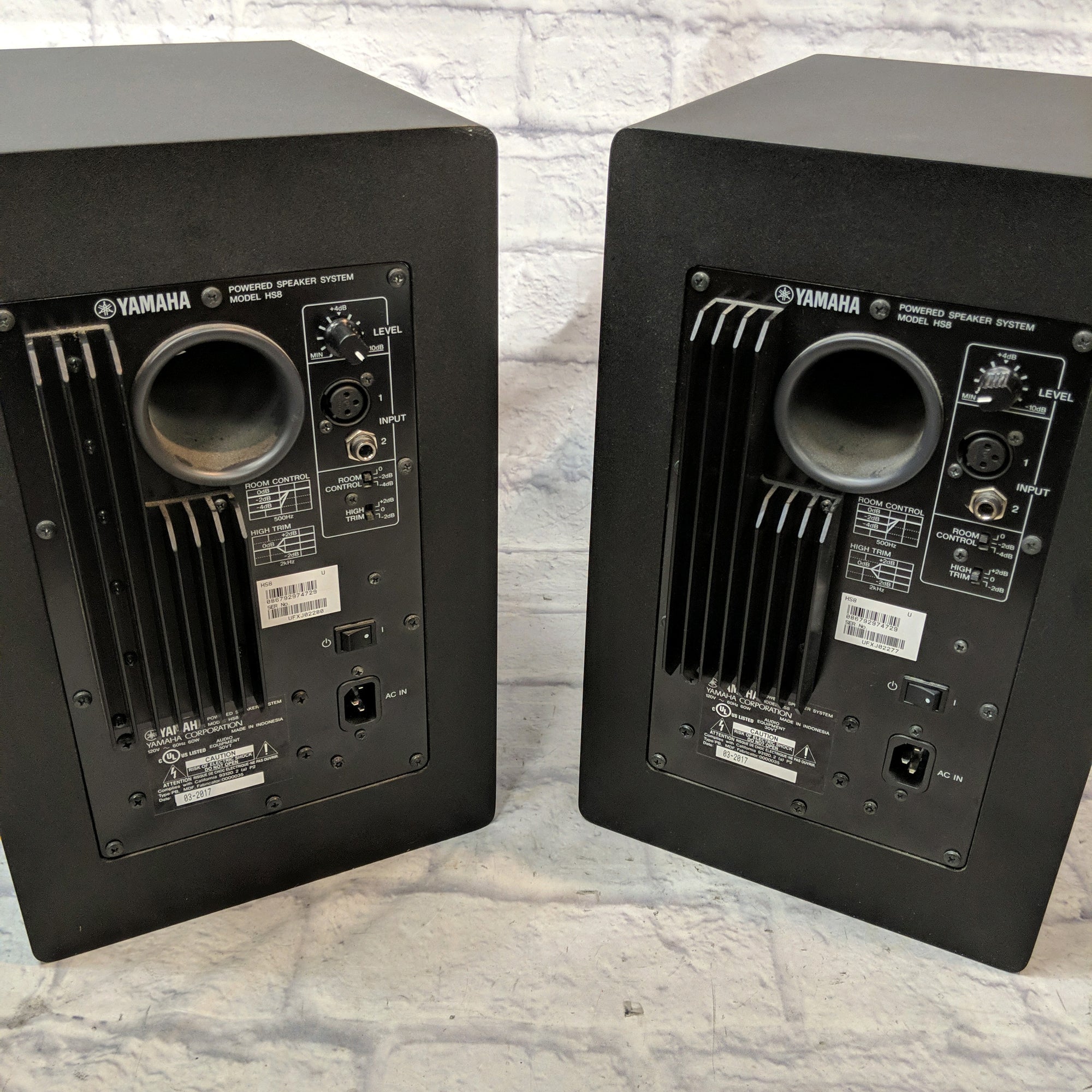 Yamaha HS8 Studio Monitor Pair