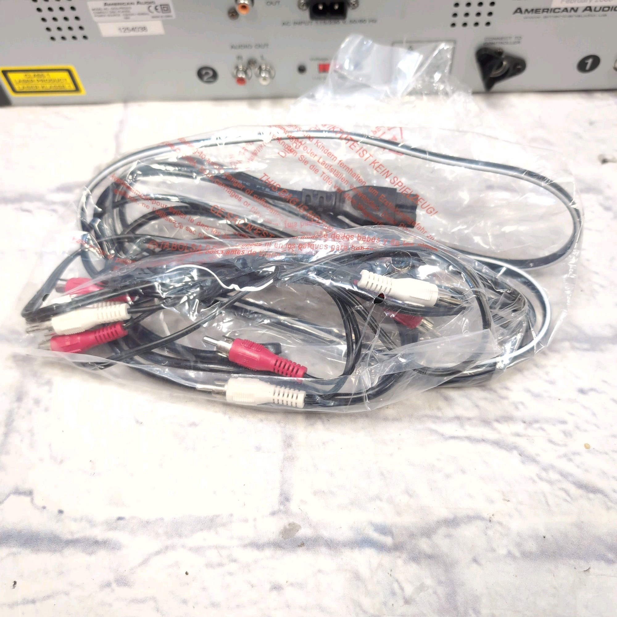 Gemini CDX-2250 Professional 2U Dual CD Player