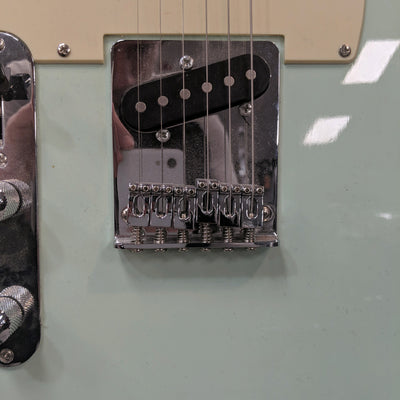 Sawtooth ET Series Tele Style Left Handed Lefty Surf Green Electric Guitar