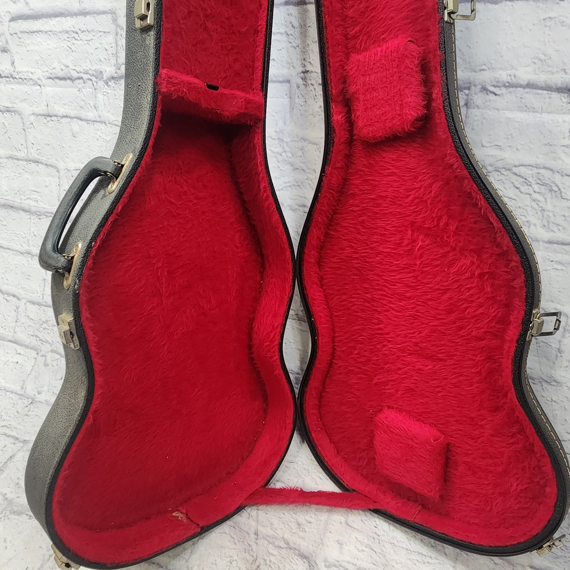 Gibson 1970s SG Hard Case Red Interior