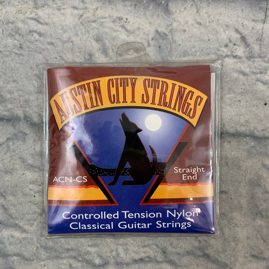 Austin City Strings ACN-CS Straight End Nylon Classical Acoustic Guitar Strings