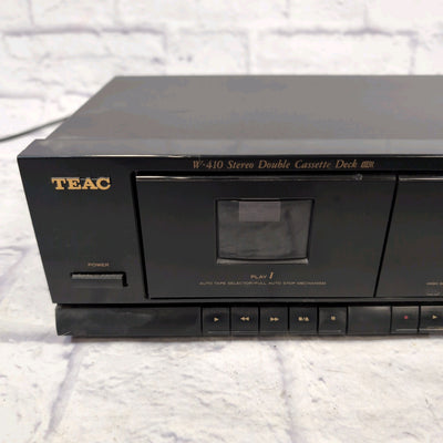 Vintage TEAC W-410 Stereo Double Cassette Deck