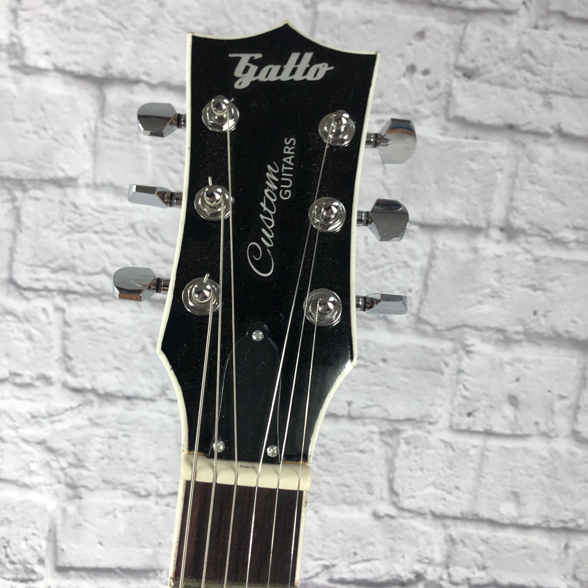 Gatto Custom ES 339 Style  Black Nitro Finish Semi Hollow Guitar