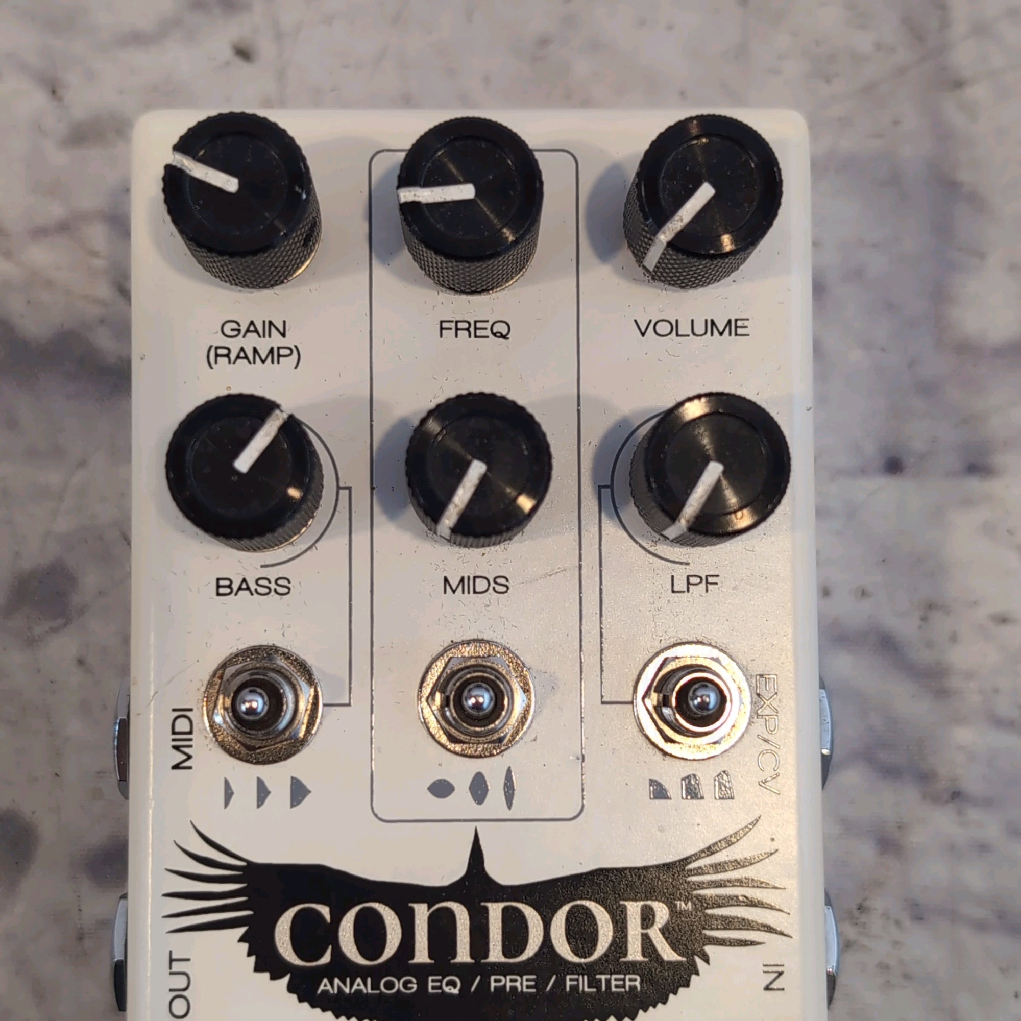 Chase Bliss Condor V1 w Hifi Mod EQ Preamp Filter Pedal