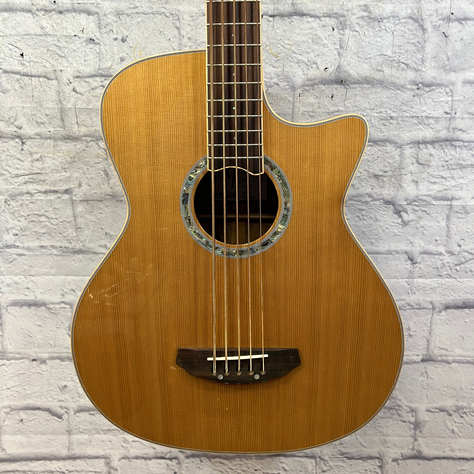 Michael Kelly MKCC5N 5 String Acoustic Bass with Hard Case