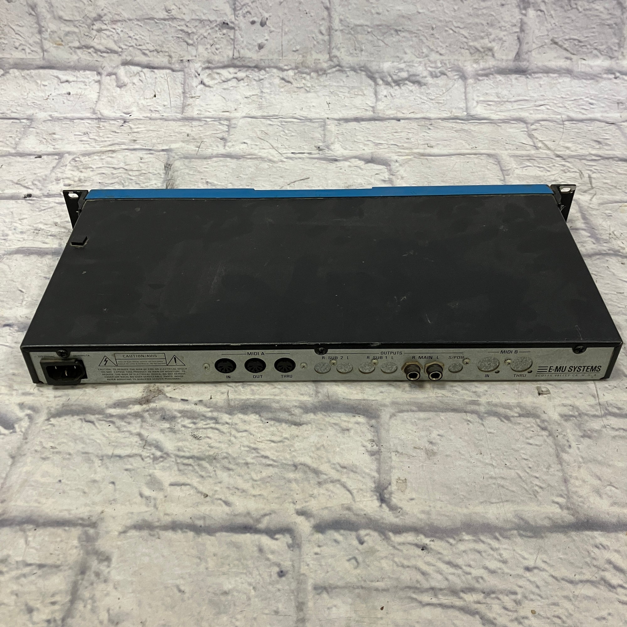 Synth Rackmount E-Mu Planet Earth Rackmount Synthesizer Rackmount Synth - Evolution Music