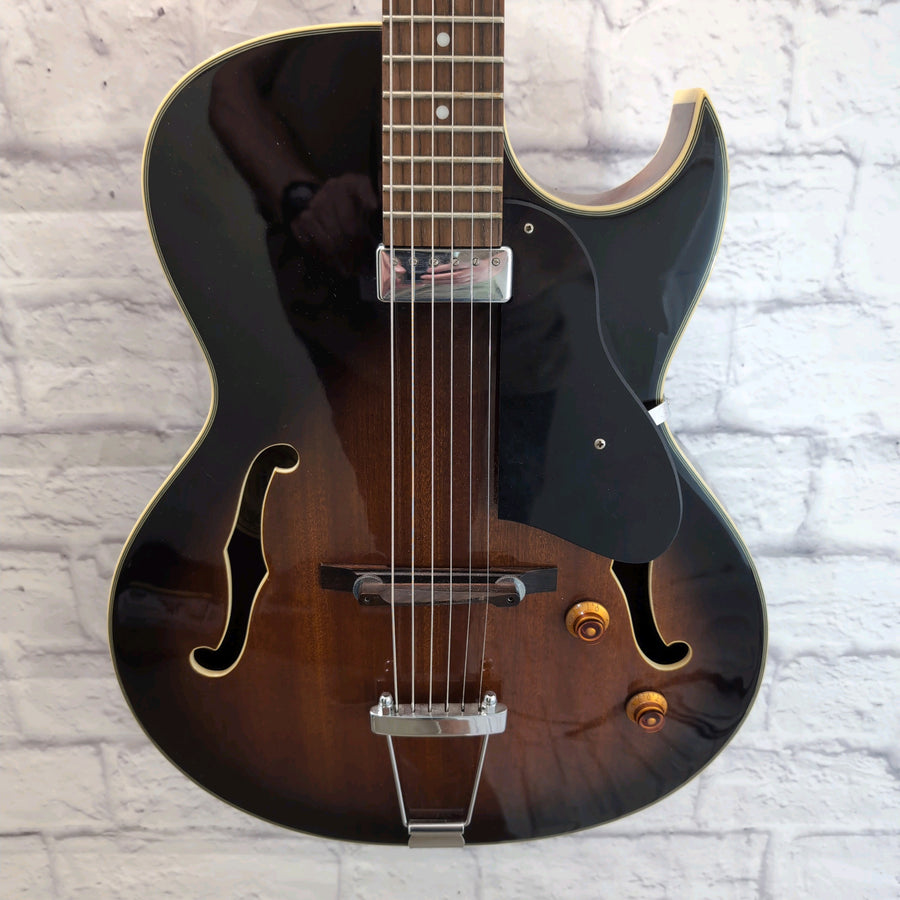 Washburn HB-15C TS HB Series Hollowbody Archtop Electric Guitar - Tobacco Sunburst