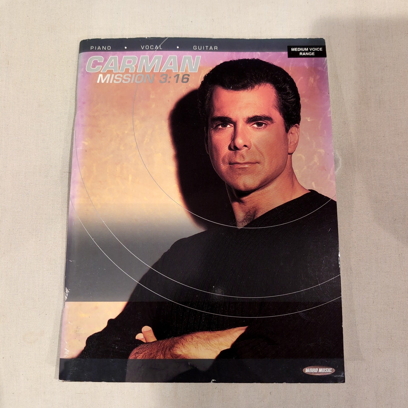 Carman - Mission 3:16 - Piano/Vocal/Guitar