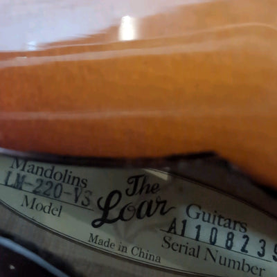 The Loar LM-220-VS Mandolin With Case