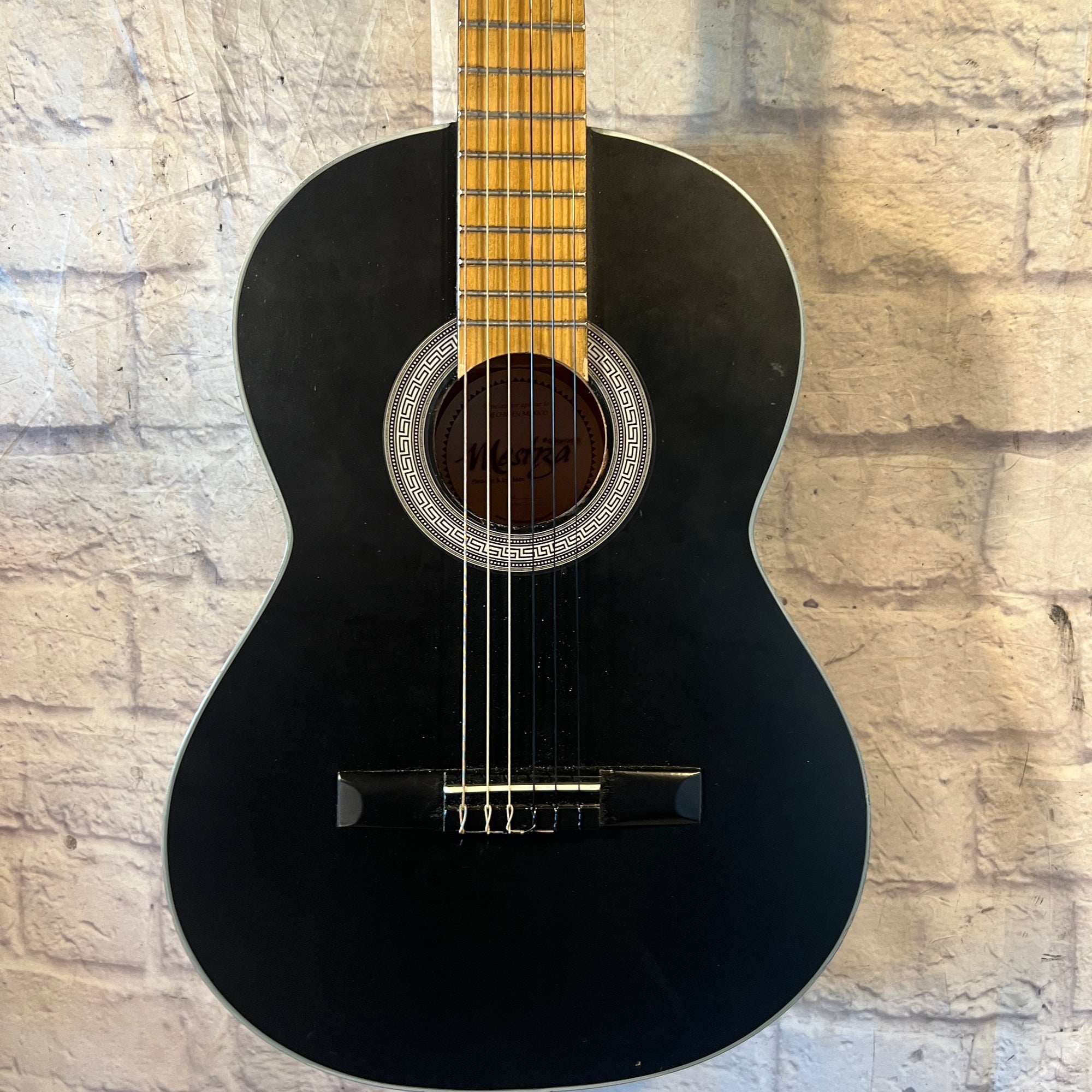 Mestiza Classical Acoustic Guitar Black