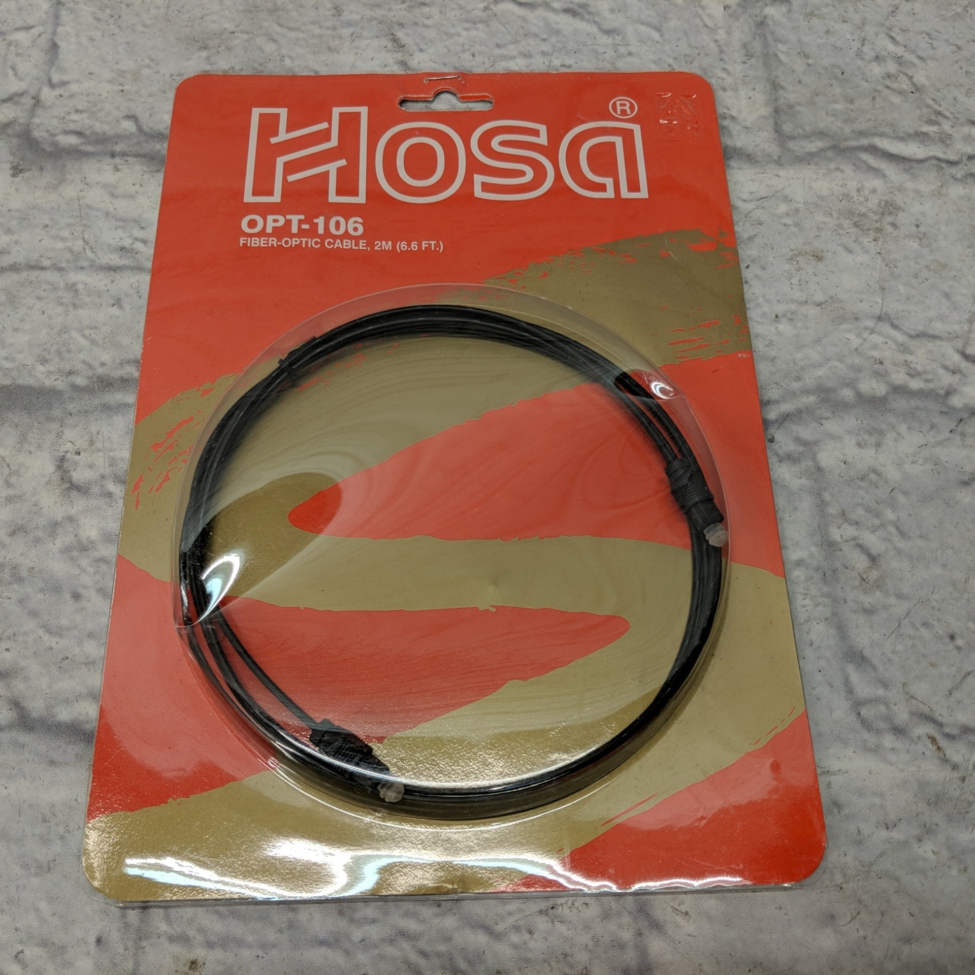 Hosa 3FT OPT-103 Fiber-Optic Cable
