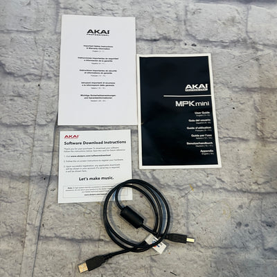 Akai MPK Mini with padded keys