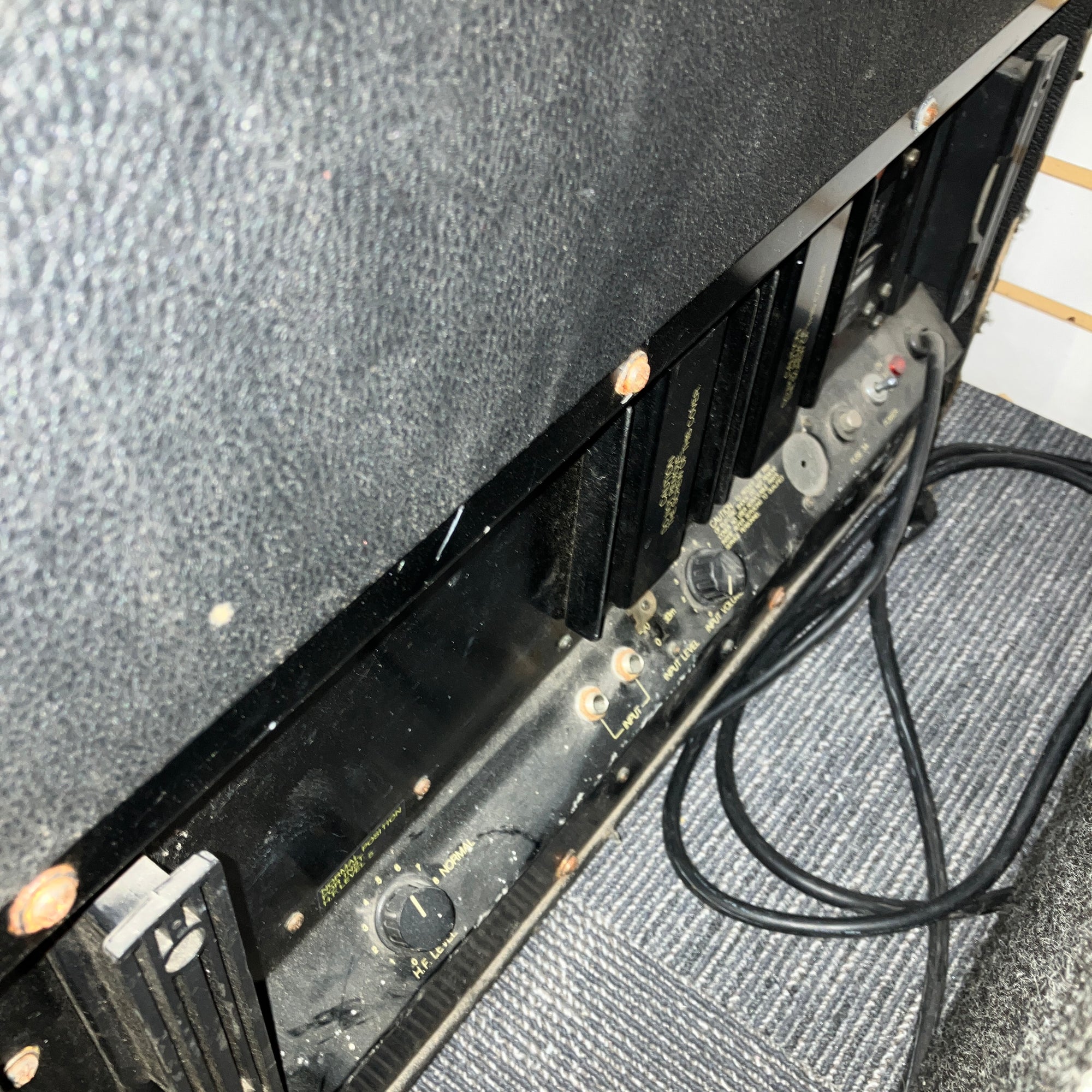 Vintage MIJ 80s Yamaha A4115H 100W Powered Speaker