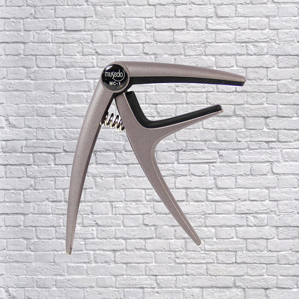 Musedo MC-1 Acoustic or Electric Guitar Capo - Silver