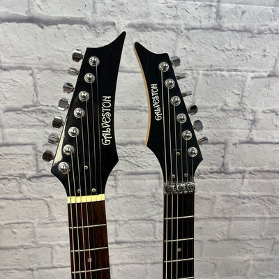 Galveston 6/7 Double Neck w/Floyd Rose Tremolo Electric Guitar