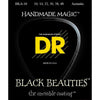 DR Strings Black Beauties Acoustic Guitar Strings Extra Lite