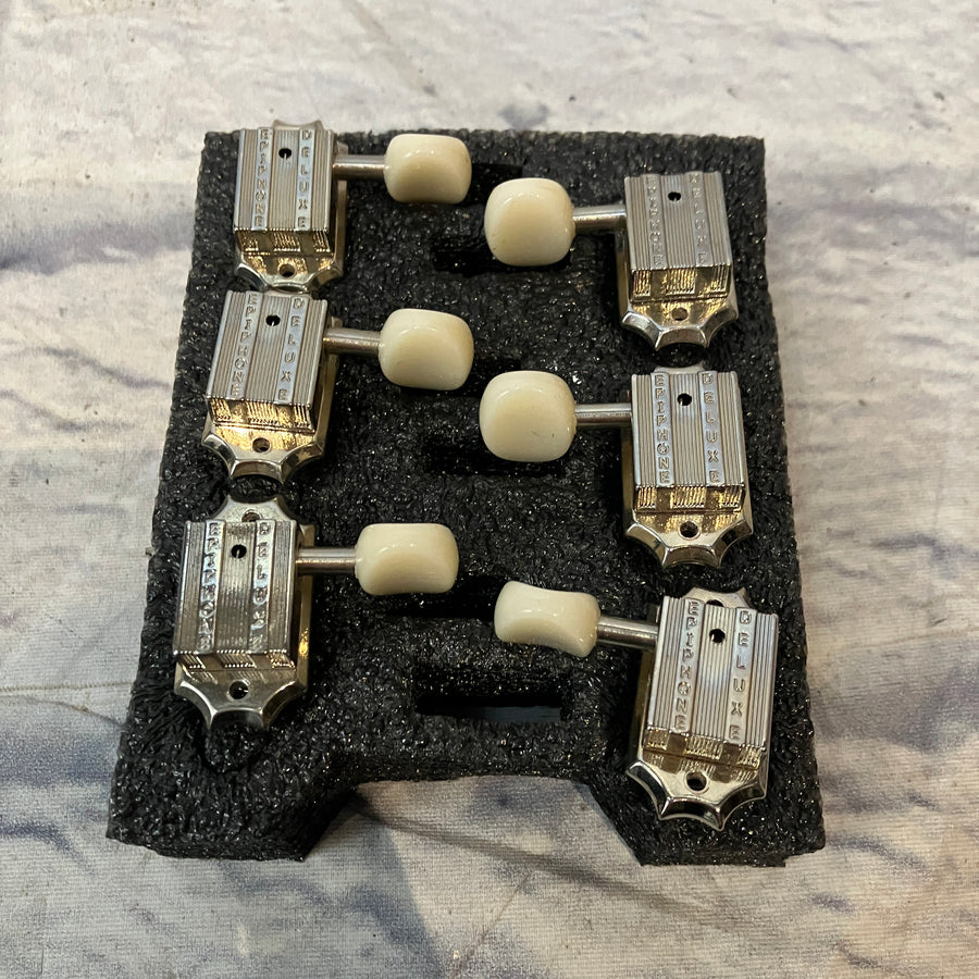 Epiphone White Button Tuners 3x3