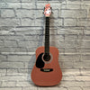 Stagg SW201 Pink Lefty 3/4 Acoustic Guitar