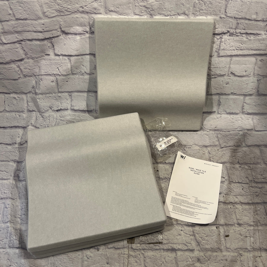 Woven Image Wave Tiles Acoustic Treatment 500mm x 500mm Set of 9