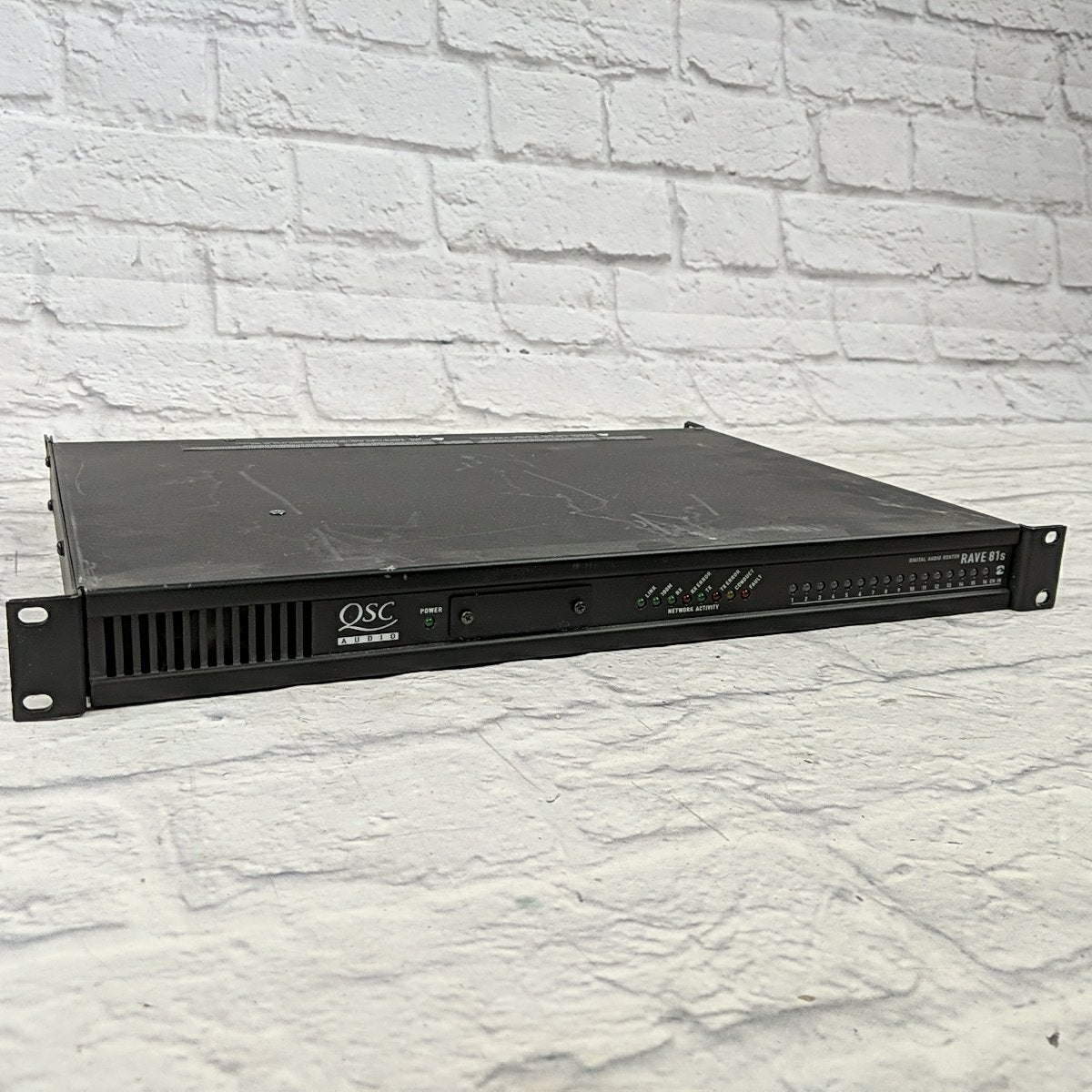QSC Rave 81S Digital Audio Router