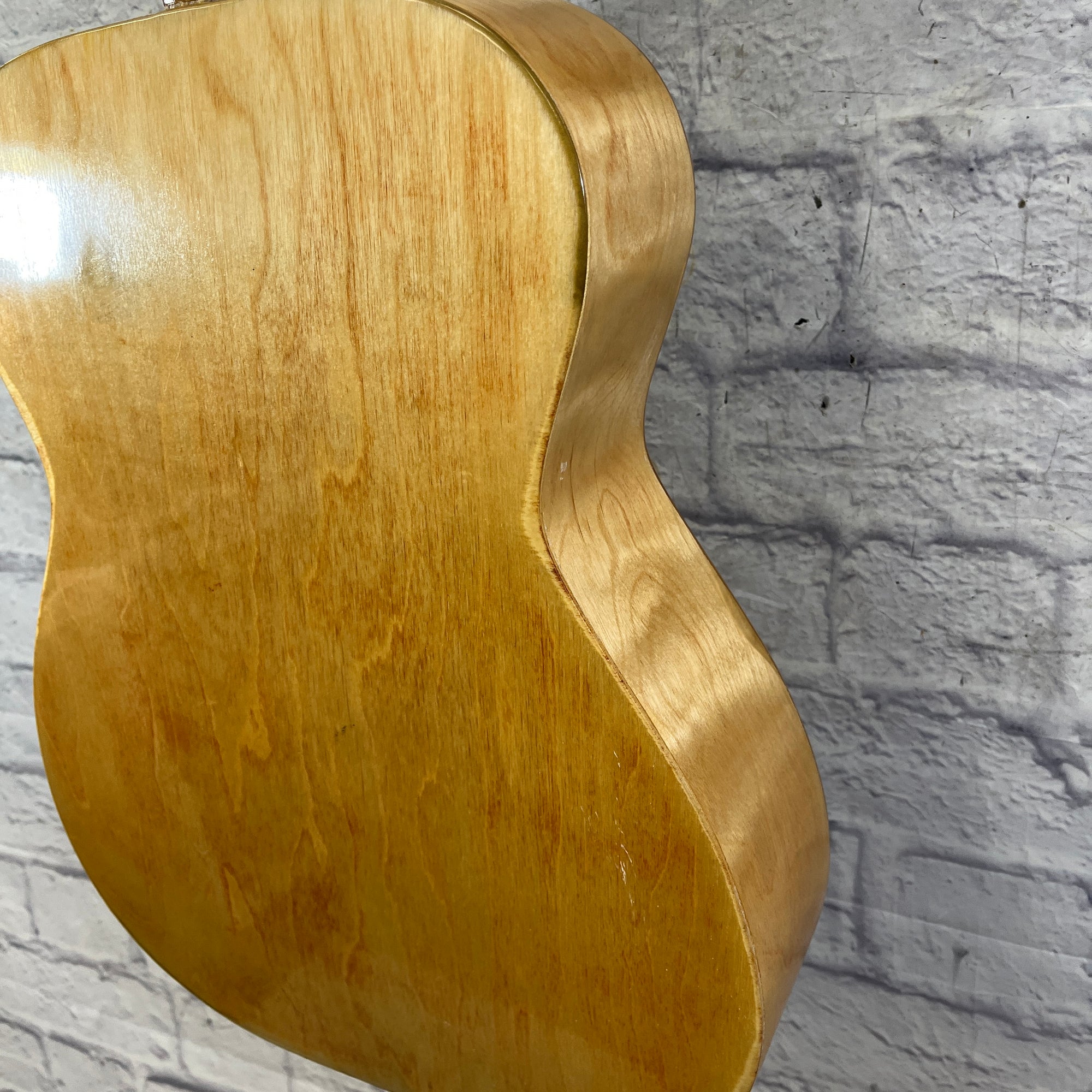 Harmony H6340 Acoustic AS-IS Needs Neck Reset, Stripped Finish