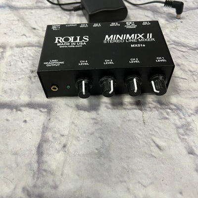 Rolls MX51S Minimix 2 Stereo Line Mixer