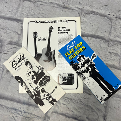 Guild 1976 Flat Top and Classic Guitars Catalog