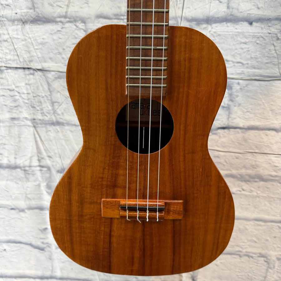 Kamaka Baritone Ukulele HF-4 - Vintage White Label w/ case - AS IS