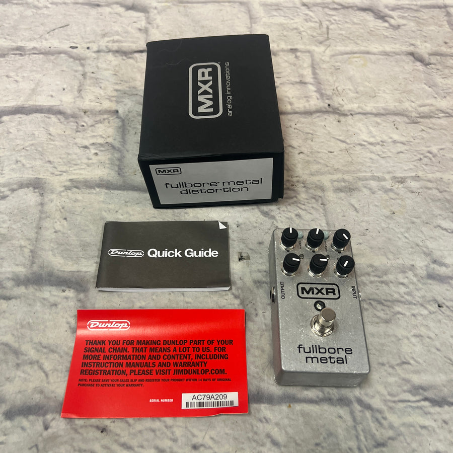 MXR M116 Fullbore Metal Distortion Pedal
