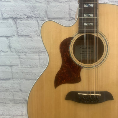 Sawtooth Maple Series (Left-Handed) 12 String Acoustic Guitar