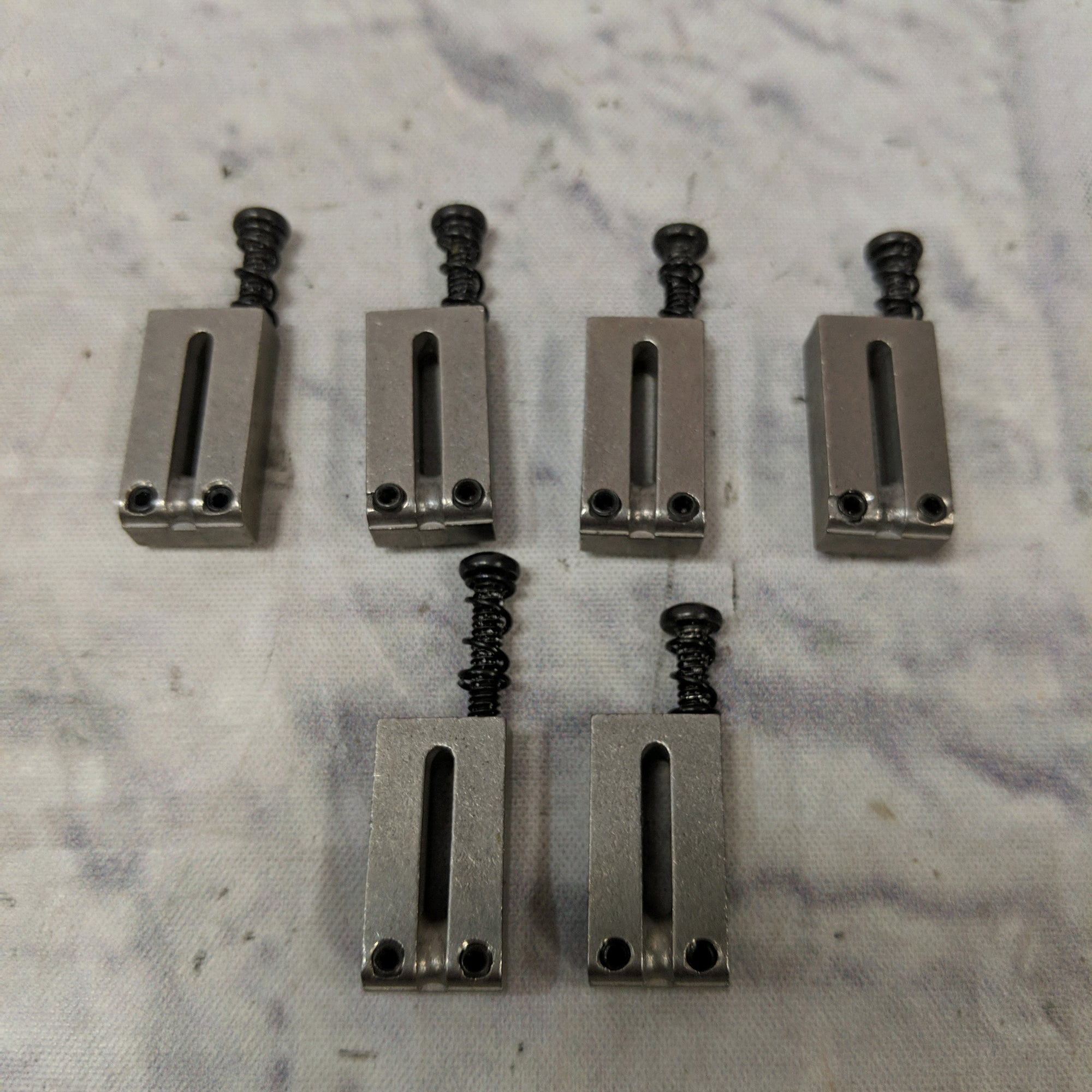 Unknown Fender Style Block Saddle Set