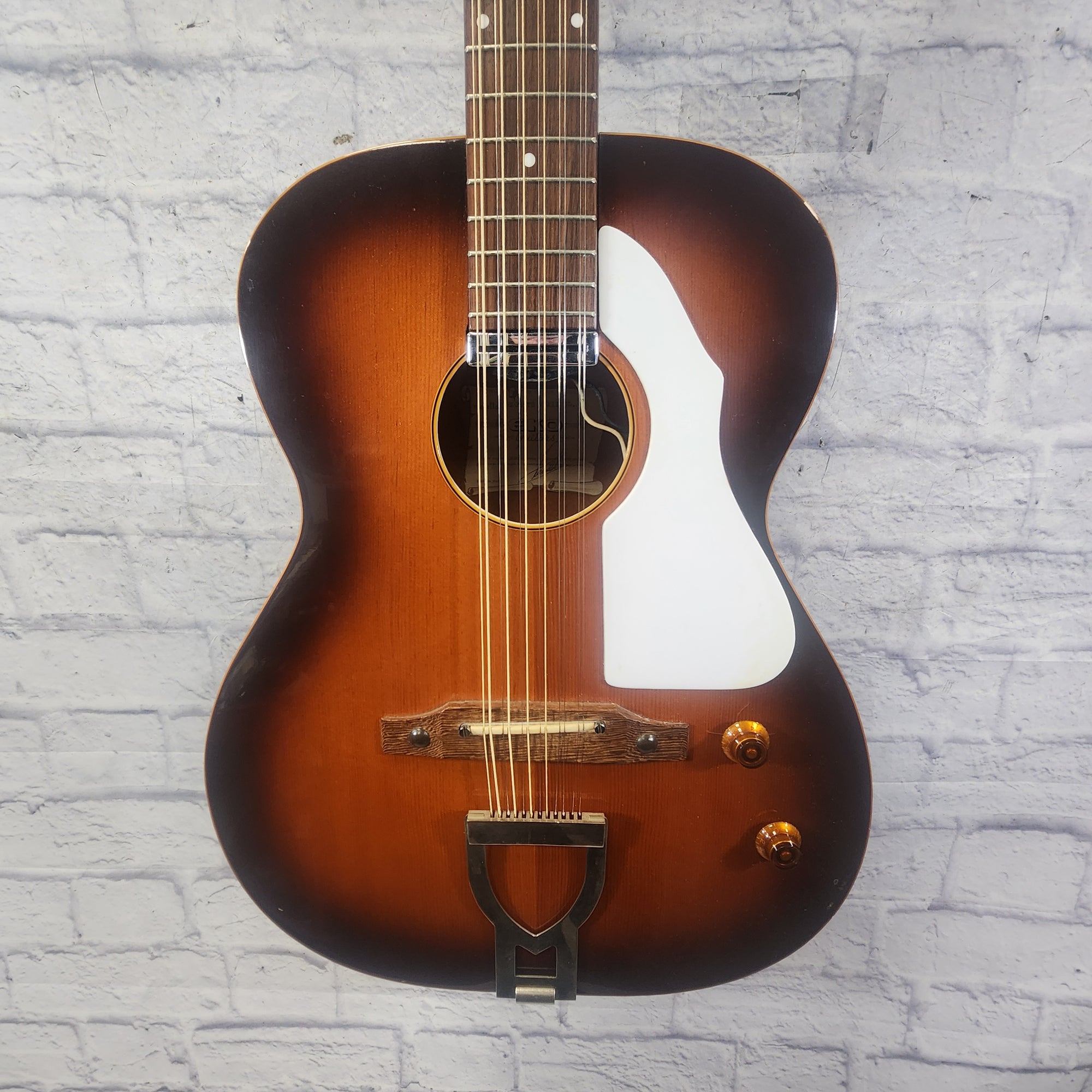 EKO Vintage Ekoette V/XII El 12 String Thinline Acoustic Guitar