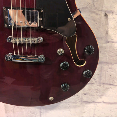 Samick LA30 TR 335 Style Jazz Hollowbody Electric Guitar