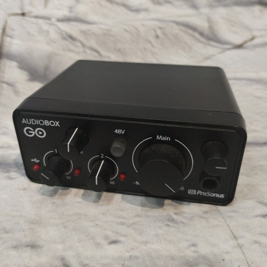Presonus Audiobox Go Interface
