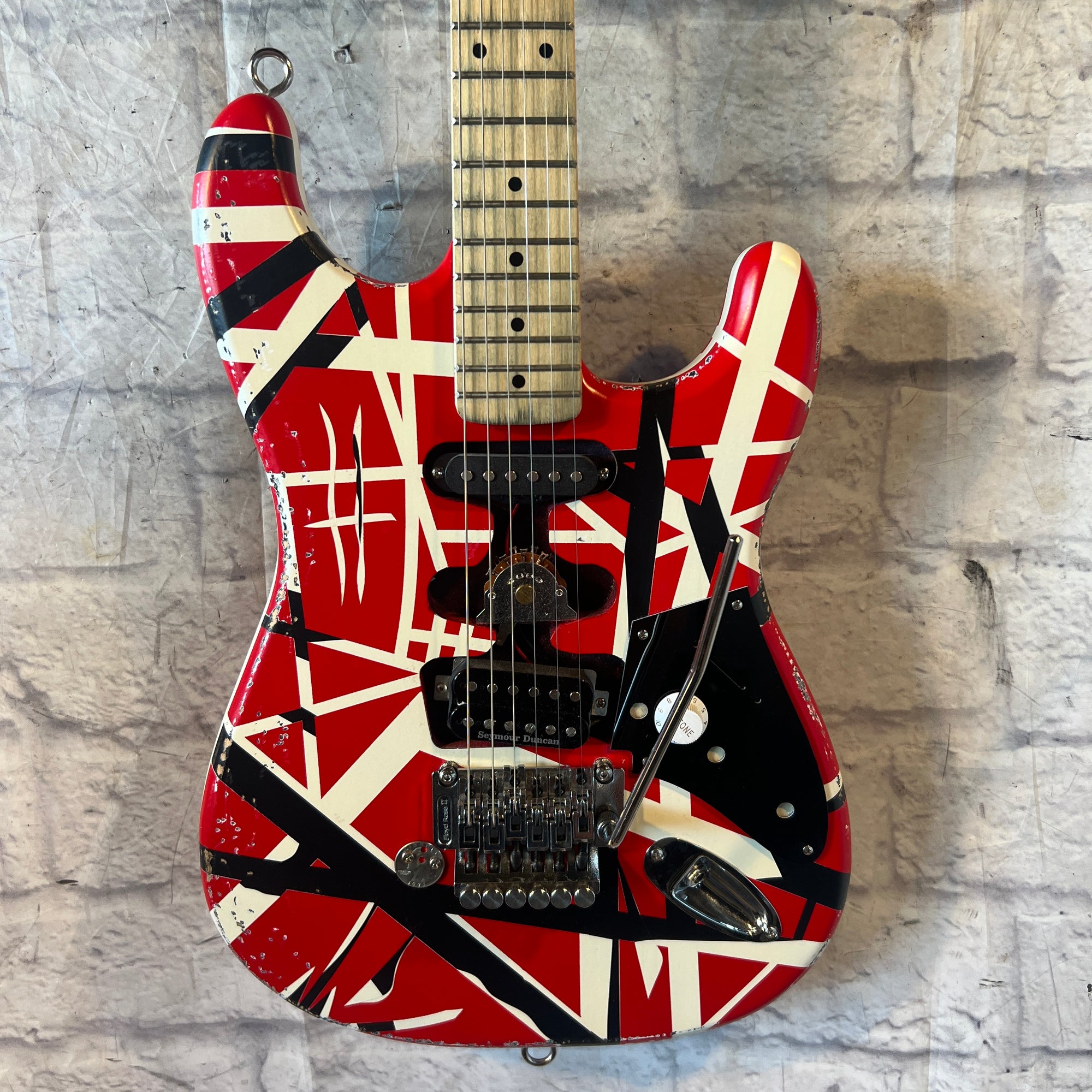 Unknown Eddie Van Halen Replica with Duncan Upgrade Electric Guitar