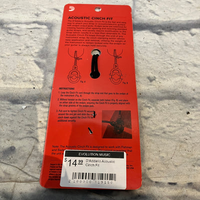 D'Addario Acoustic Cinch Fit
