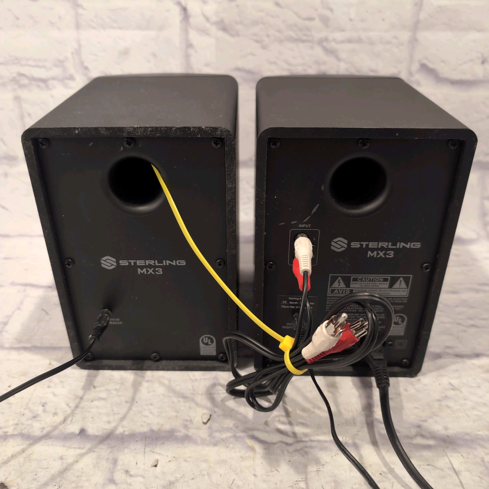 Sterling MX3 Powered Studio Monitor Pair