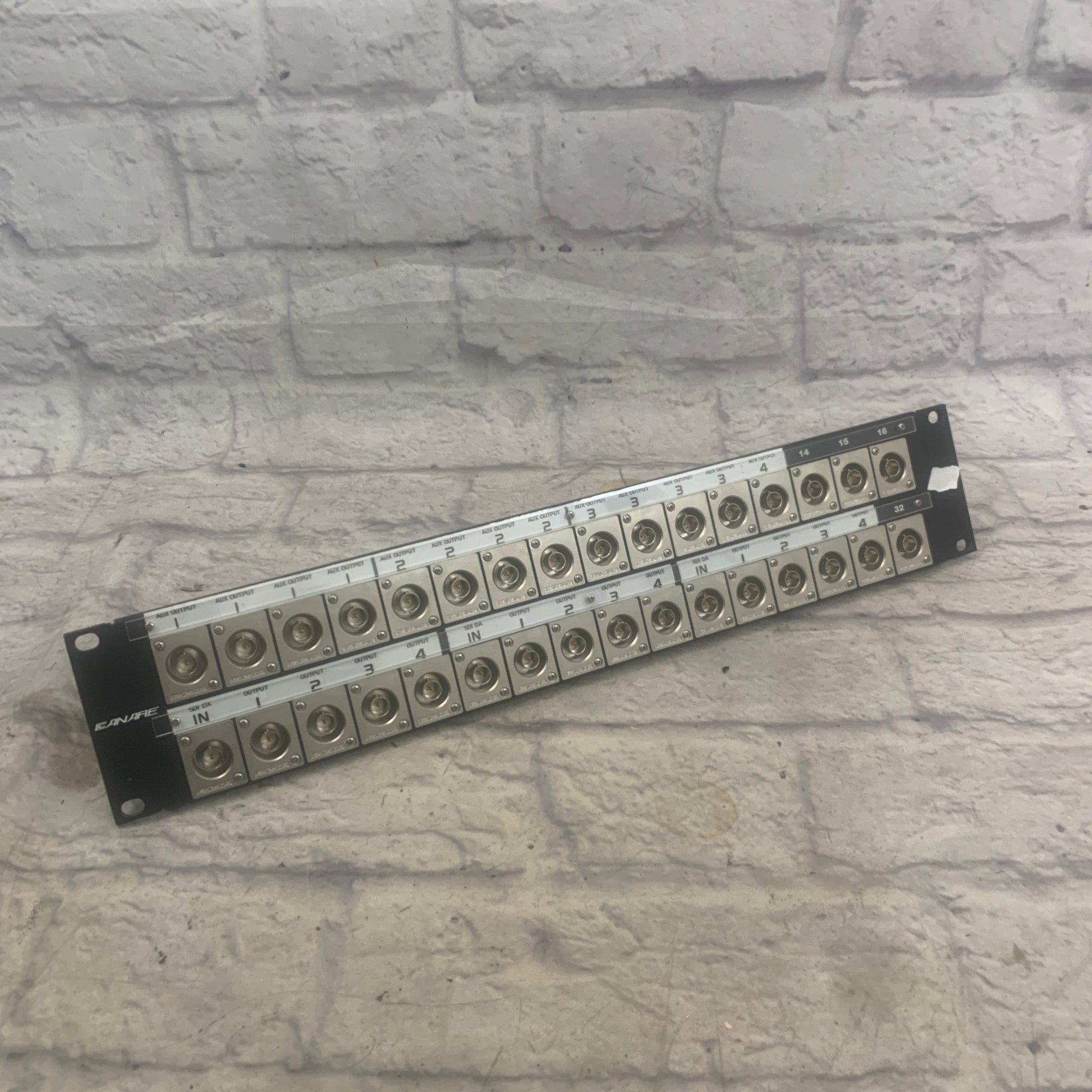 Canare 2U SDI Patch Bay