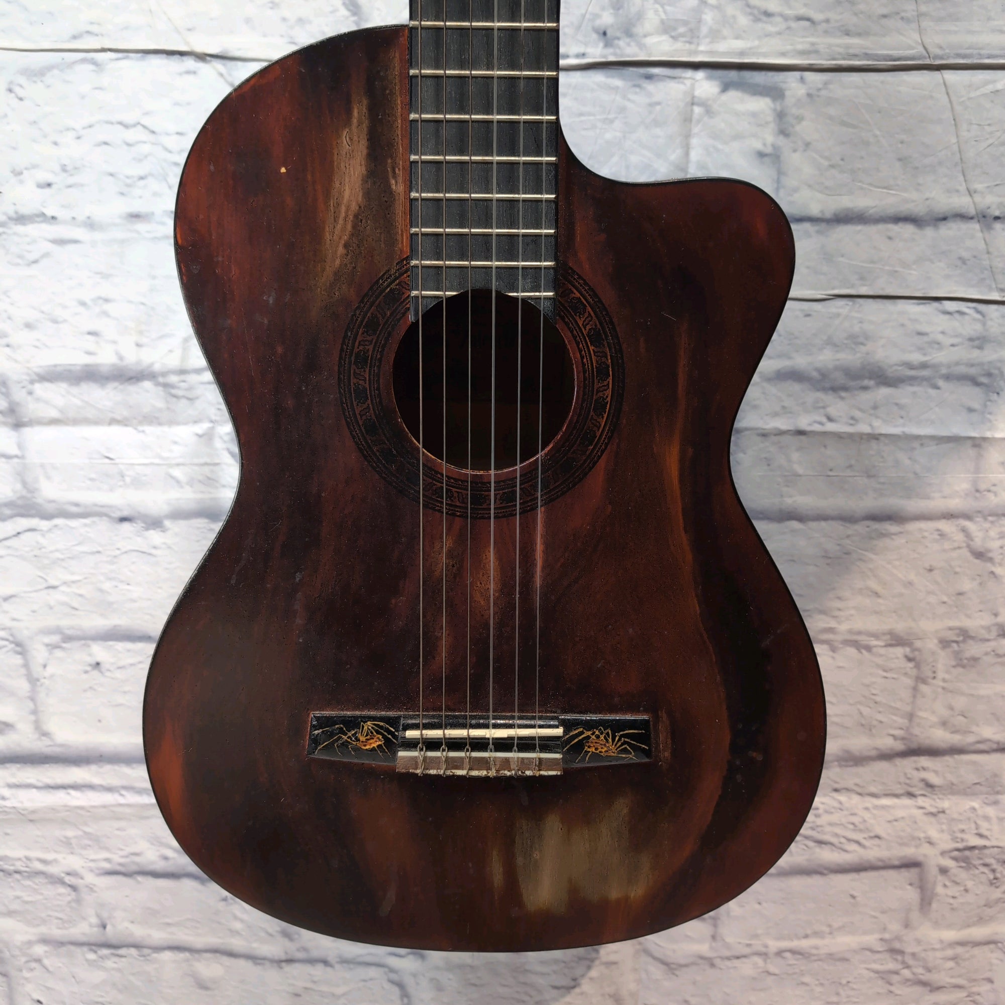 Valencia CL-160 Classical Acoustic Electric Guitar w/ Spider Headstock and Bridge